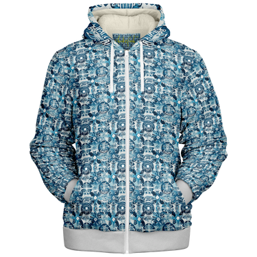 Chokefish™ Microfleece Zip-Up Hoodie Sun&Saltwater-002